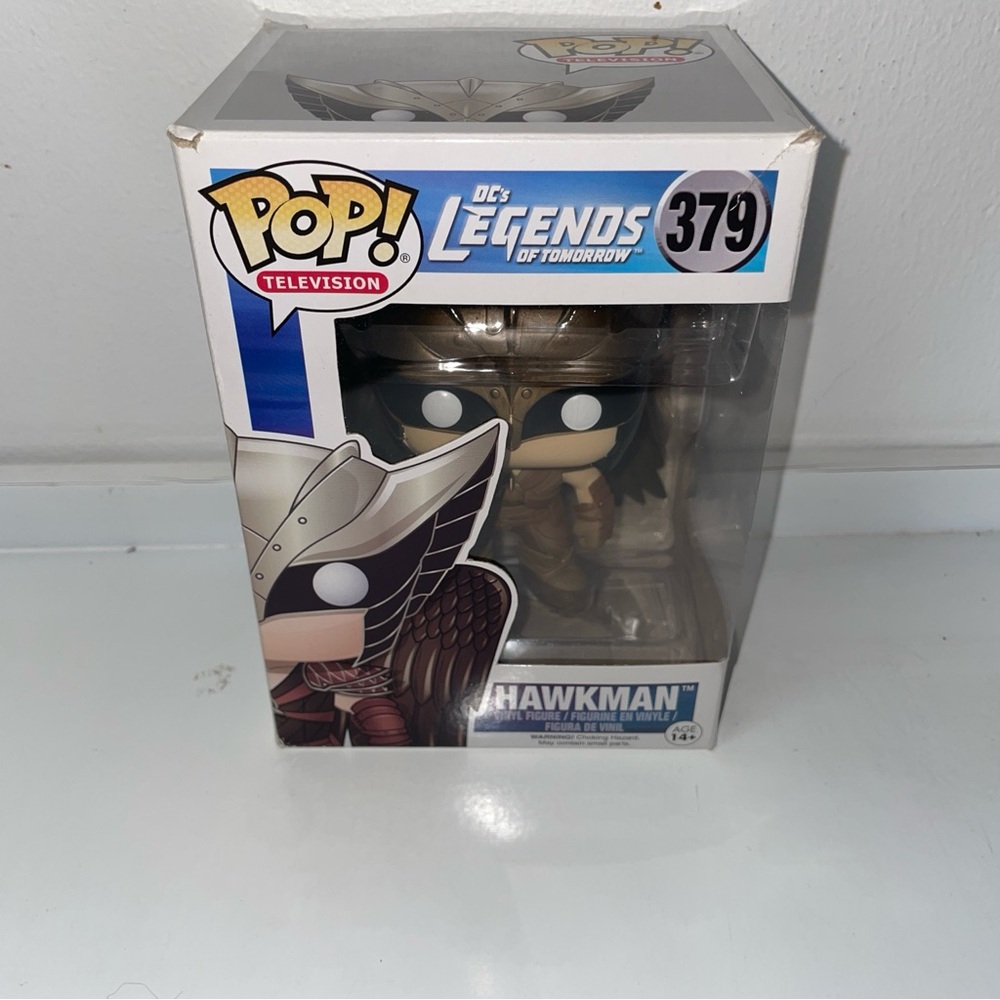 Funko Pop! Hawkman Figure 379 with Brown and Black Details